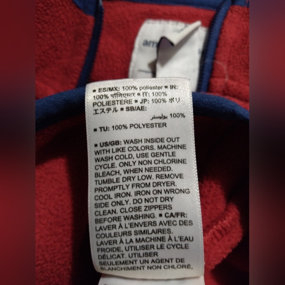 Amazon Essentials Fleece Zip Up - Picture 6 of 6